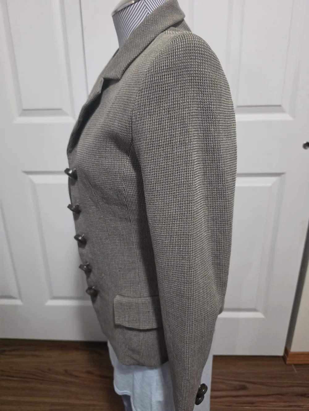 Dior Women's Brown Tweed Jacket - Classic Tailored Coat